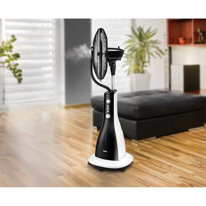 Đặc biệt, khi quạt để lâu không dùng, hộp chứa, hệ thống dây dẫn không được vệ sinh, nấm mốc phát triển và tồn tại hoặc các vi khuẩn gây hại ẩn nấp. Khi vận hành lại có thể cùng với việc khuếch tán nước, vi khuẩn, nấm mốc cũng sẽ khuếch tán theo vào không khí.