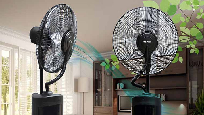 Chỉ cần đưa vào hộp chứa nước hoặc đá không sạch hoặc bẩn, sương phun ra từ quạt sẽ là những hơi nước không an toàn với gia đình, đồ dùng trong nhà.