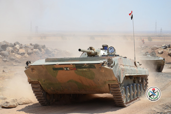 Xe chiến đấu bộ binh BMP-1 đưa bộ binh cơ giới vào chiến trường. Nguồn ảnh: Oryx