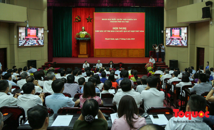 Tại hội nghị, Tổng Bí thư sẽ trả lời những câu hỏi của cử tri về các vấn để mà người dân đang quan tâm.