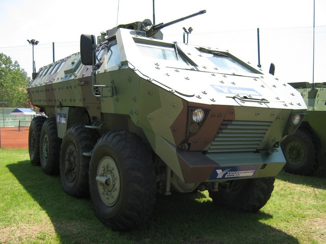 Đây là mẫu xe bọc thép kháng mìn (MRAP) đầu tay của công ty quốc phòng Yugoimport. Lazar BVT hoạt động tốt trong điều kiện tác chiến đô thị chật hẹp nhờ vào vỏ giáp hiệu quả và dựa trên khung gầm xe tải việt dã TAM-150 nổi tiếng. Xe có thể chở được 10 lính kèm theo một tháp pháo tự động với nhiều kiểu lắp đặt vũ khí. BVT có trọng lượng 16,3 tấn, trang bị động cơ V8 turbo diesel 440 mã lực, cho tốc độ tối đa 65 km/h và tầm hoạt động 600 km.