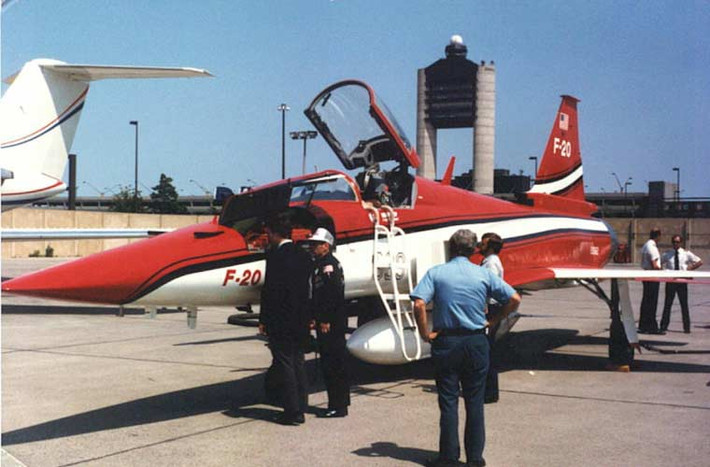 Sau 6 năm không chào mời được khách hàng, cuối những năm 1980, công ty Northrop đã chính thức ngừng chương trình tiêu tốn 1,2 tỷ USD. Tính đến thời điểm đó, chỉ có 3 mẫu thử F-20 được chế tạo, hiện có một chiếc được trưng bày tại Trung tâm Khoa học California, 2 chiếc còn lại bị tai nạn trong khi bay thao diễn ở các nước.