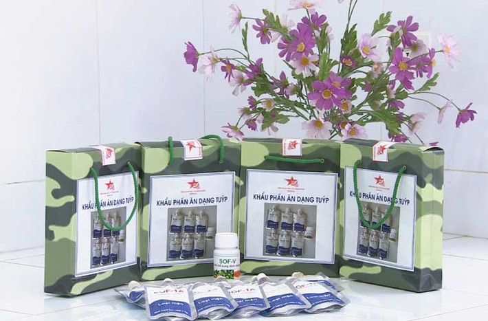 Sản phẩm gồm nhiều loại khác nhau.