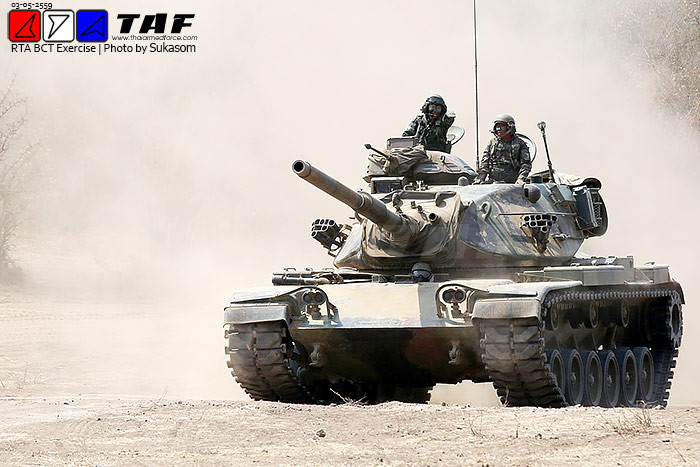M60A3 Patton từng là xe tăng chủ lực hiện đại nhất Quân đội Thái Lan, cho tới khi T-84 Oplot-T xuất hiện.
