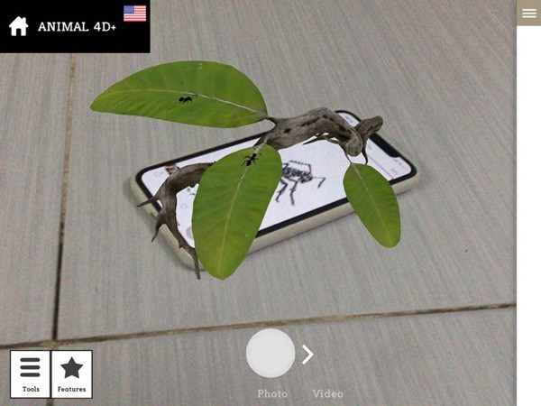 Animal 4D +: Bằng cách sử dụng 1 điện thoại đã cài đặt ứng dụng Animal 4D+tải về từ kho ứng dụng để quét Card in hình con thú trên điện thoại khác, trên màn hình của bạn sẽ hiển thị con vật sinh động. Ứng dụng Animal 4D + sẽ giúp trẻ em có cái nhìn thực tế hơn về thế giới động vật.