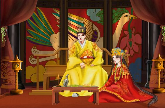 Người vợ chính của vua Lê Thần Tông là bà Trịnh Thị Ngọc Trúc, con gái chúa Trịnh. Ngoài ra, vua còn có 5 thứ phi. Điều lạ lùng là những bà thứ phi của vua thuộc các dân tộc khác nhau như Thái, Mường, Hán, Lào và đặc biệt là người vợ thứ sáu là phụ nữ Hòa Lan (Hà Lan ngày nay).