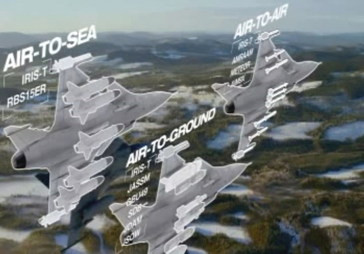 Theo nhà sản xuất, JAS-39 Gripen E được trang bị ra đa mạng pha chủ động AESA (Raven) có khả năng phát hiện, theo dõi và tấn công cùng lúc nhiều mục tiêu cả trên không, trên biển hay mặt đất trong mọi điều kiện thời tiết.