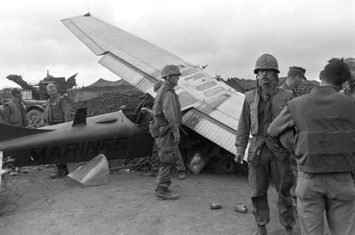 Chiếc máy bay trinh sát Mỹ này đã bị Quân giải phóng bắn hạ trong tháng Hai năm 1968.