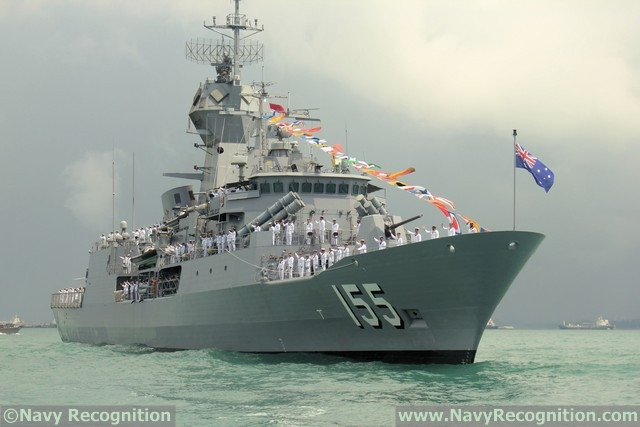 Chiến hạm HMAS Ballarat của Hải quân Australia. Nguồn ảnh: Navy Recognition