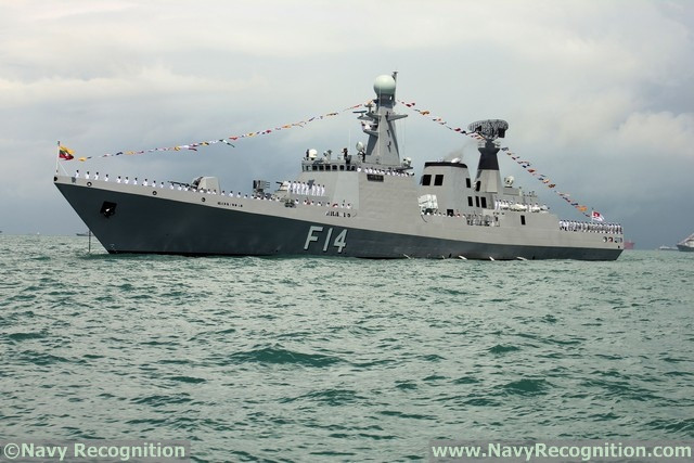 Tàu hộ vệ tàng hình hiện đại do Myanmar tự chế tạo - UMS King Sin Phyu Shin. Nguồn ảnh: Navy Recognition