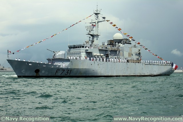 Tàu hộ vệ FS Prairial của Hải quân Pháp. Nguồn ảnh: Navy Recognition