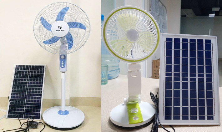 Tốt nhất nên mua quạt ở những địa chỉ uy tín để tránh mua phải quạt với tấm pin năng lượng mặt trời kém chất lượng.