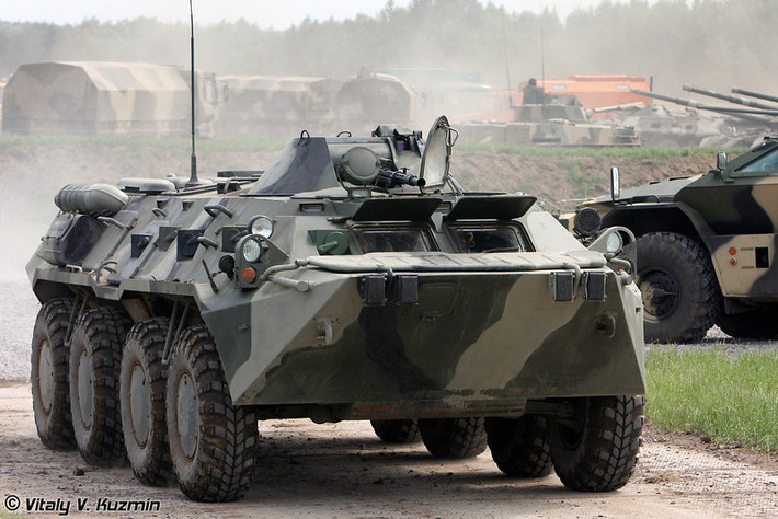 So với BTR-60 mà Quân đội Syria sử dụng, BTR-80 hiện đại hơn rất nhiều về mặt giáp bảo vệ, hỏa lực cùng tính cơ động cao.