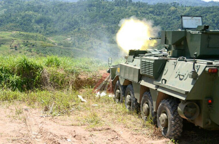 Trong ảnh, pháo tự động ZTM-1 30mm bắn thử nghiệm. Nguồn ảnh: Ukroboronprom