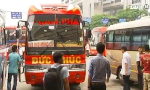 Xe khách trước dịp 2/9: Vi phạm cả trong và ngoài bến