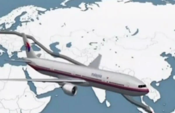Hình ảnh MH17 bay chệch 200km so với đường bay an toàn