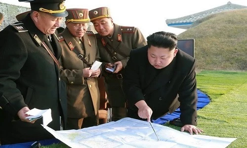 Nhà lãnh đạo Triều Tiên chỉ đạo tập trận quy mô lớn