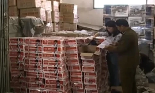 Thu giữ lô hàng lậu trị giá hơn 500 triệu đồng 