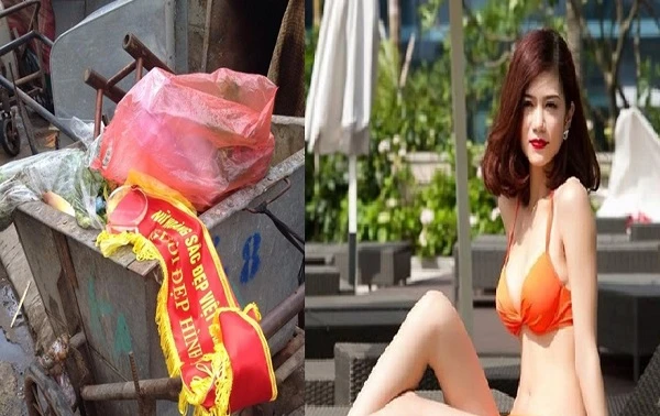 Tranh cãi thí sinh “Nữ hoàng sắc đẹp VN” ném danh hiệu