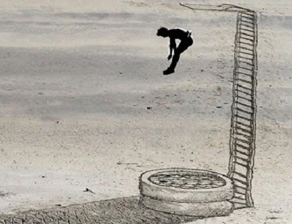 Ngạc nhiên thích thú với nghệ thuật 3D trên cát