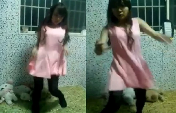 Té ngửa màn nhảy quằn quại, gợi cảm của gái trẻ