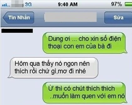 Tin nhắn “chế” khiến dân mạng ”... cười đau ruột (19)