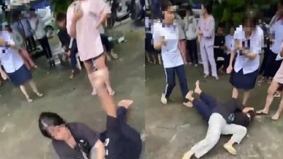 TP HCM: Công an xác minh video 2 nữ sinh ở Hiệp Bình đánh nhau