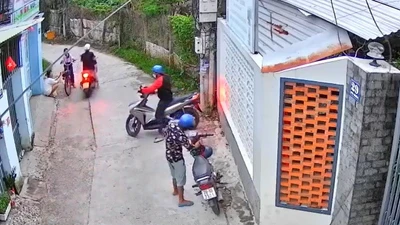 Khánh Hòa: Mưu trí của hai đứa trẻ cứu xe máy thoát khỏi tay trộm