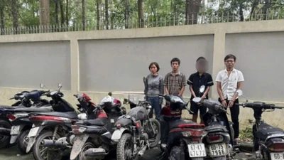 Đồng Nai: Bắt nhóm thiếu niên trộm hàng loạt xe máy