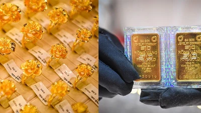 Giá vàng 13/7: Vàng SJC và vàng nhẫn đồng loạt tăng mạnh
