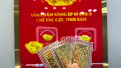 Giá vàng ngày 30/5 tăng mạnh, vượt mốc 119 triệu đồng/lượng
