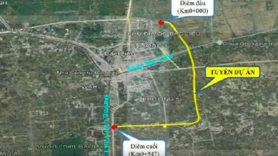 Cà Mau gấp rút giải phóng mặt bằng đường Vành đai ngoài Bạc Liêu