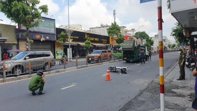 Gò Vấp: Người đàn ông tử vong sau va chạm với xe rác