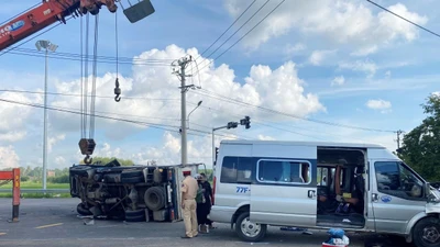 Gia Lai: Tai nạn liên hoàn trên Quốc lộ 1A khiến 6 người nhập viện
