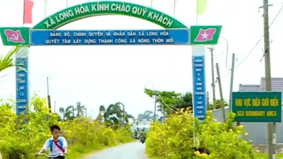 Trà Vinh: Hơn 7 tỷ làm đường GTNT ấp Bùng Binh, xã Long Hòa