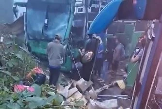 Đắk Lắk: Hai xe khách va chạm trên Quốc lộ 14, nhiều người bị thương