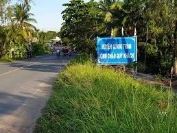 Bến Tre: Mời thầu thi công đường liên ấp tại xã Lương Phú