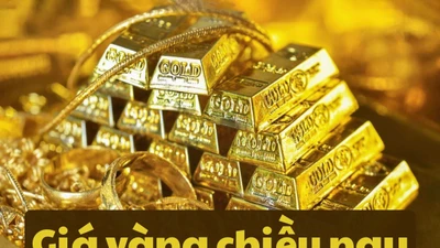 Giá vàng chiều 14/8: Tăng mạnh trở lại