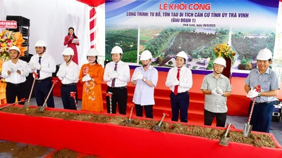 Vĩnh Long khởi công tu bổ di tích căn cứ Tỉnh ủy Trà Vinh với vốn 140 tỷ đồng