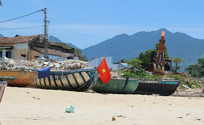 Dự án do Công ty CP Trung Thủy Đà Nẵng - doanh nghiệp nhà chồng Hoa Hậu Đặng Thu Thảo - là chủ đầu tư. Ảnh: MTG.