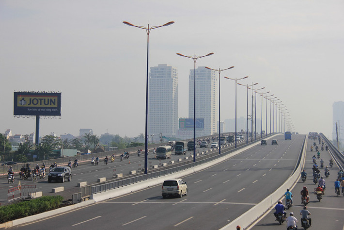 Tuyến đường mang tên Cố Đại tướng Võ Nguyễn Giáp sẽ đi qua 2 cây cầu Sài Gòn 1 và 2 để vào trung tâm thành phố