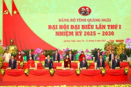 Phó thủ tướng thường trực Nguyễn Hòa Bình dự khai mạc Đại hội đại biểu Đảng bộ tỉnh Quảng Ngãi 