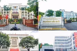 Cận cảnh các trụ sở phường, xã ở Hà Nội sau sáp nhập