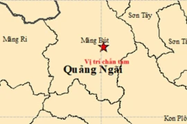Liên tiếp 2 trận động đất mạnh 4,5 và 3 độ ở Quảng Ngãi sáng 11/9