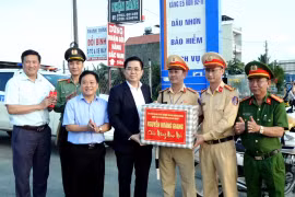 Chủ tịch Quảng Ngãi kiểm tra, đôn đốc đảm bảo an toàn giao thông dịp Tết