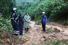 Chủ tịch Quảng Ngãi xuống hiện trường chỉ đạo khắc phục các điểm sạt lở