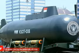 Indonesia công khai tàu ngầm không người lái đầu tiên Đông Nam Á