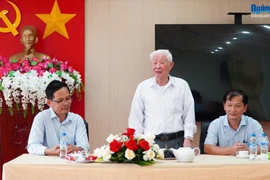 Nguyên thư ký Thủ tướng Phạm Văn Đồng về thăm quê hương Mộ Đức