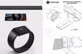 Motorola nhận bằng sáng chế smartwatch biến hình thành điện thoại