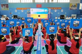 Học sinh Quảng Ngãi hưởng ứng cuộc thi 'Em yêu biển, đảo quê hương'